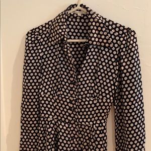 Nanette Lepore polka dot silk dress